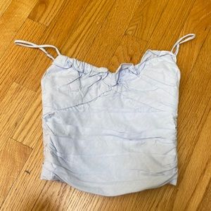 Cute light blue tops